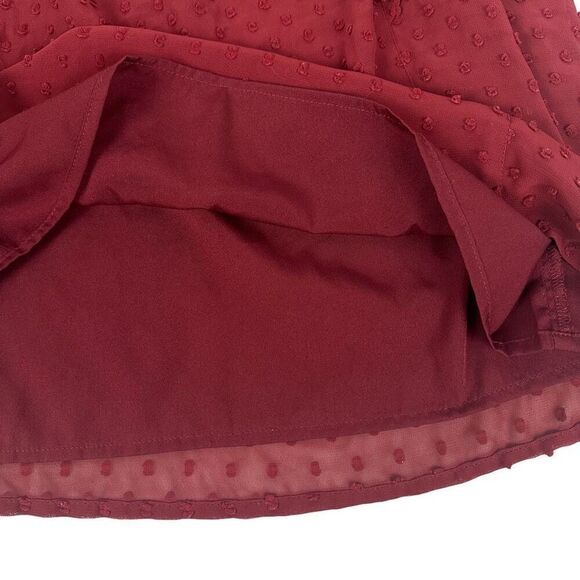 J. Crew Ruffle front top in clip dot size 0 - Picture 7 of 10